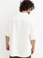 Rhythm - Oasis SS Shirt - White - Velocity 21