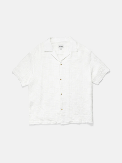 Rhythm - Oasis SS Shirt - White - Velocity 21