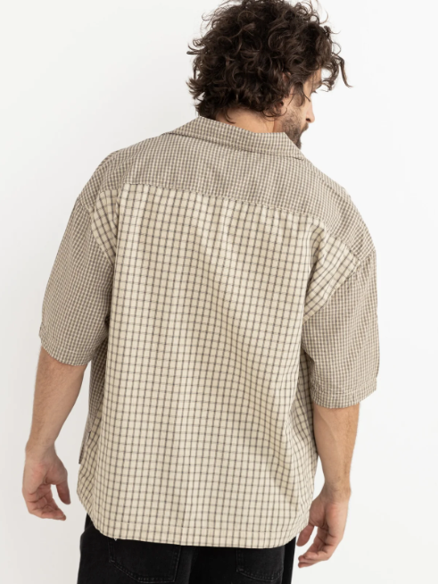 Rhythm - Cross Check Relaxed SS Shirt - Velocity 21