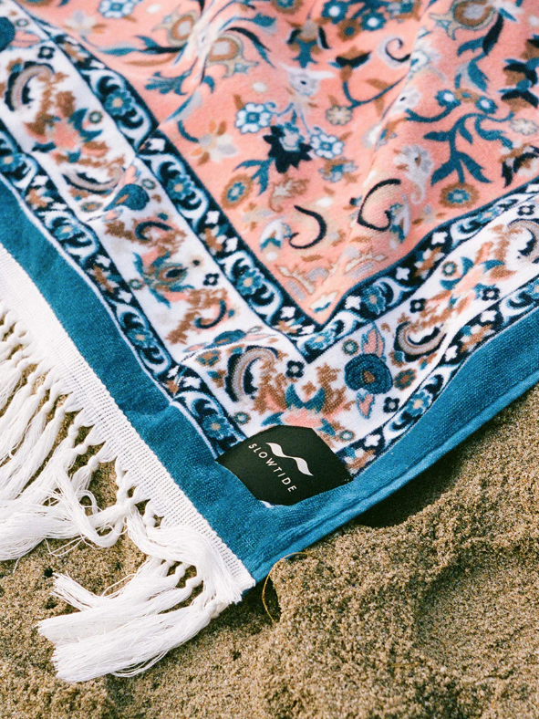 Slowtide - Haven Beach Towel - Guava - Velocity 21