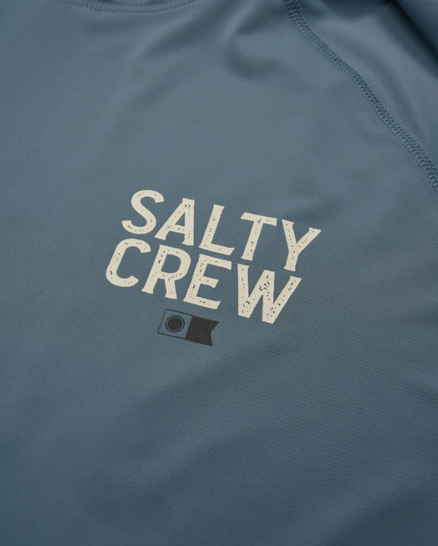 Salty Crew - Skipper Hood Sunshirt w/ Mask - Velocity 21