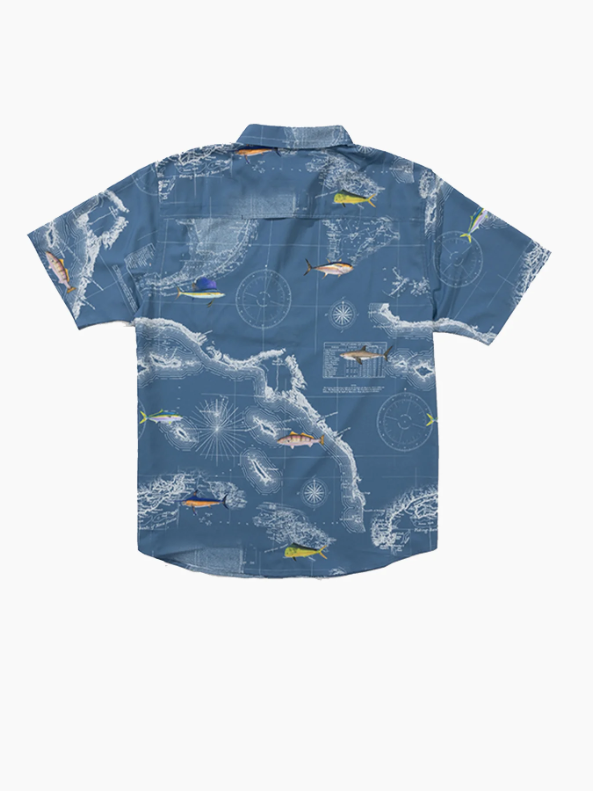 Salty Crew - Flagship UV Button Up - Velocity 21