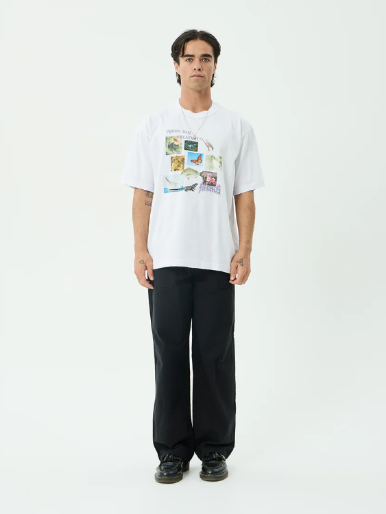 Afends - Creatures Recycled Fit Boxy Tee - Velocity 21