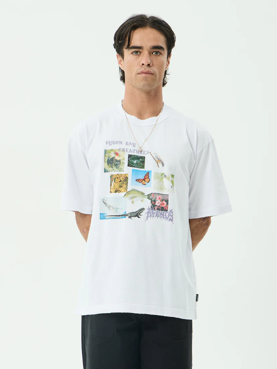 Afends - Creatures Recycled Fit Boxy Tee - Velocity 21