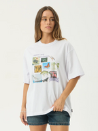 Afends - Creatures Recycled Fit Boxy Tee - Velocity 21