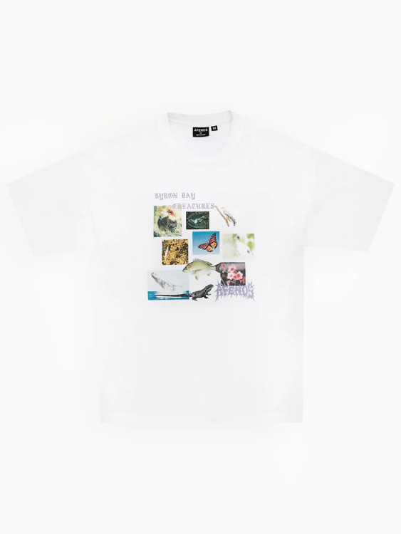 Afends - Creatures Recycled Fit Boxy Tee - Velocity 21