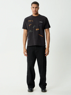 Afends - Leap Recycled Heavyweight Boxy Fit Tee - Velocity 21