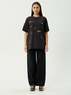 Afends - Leap Recycled Heavyweight Boxy Fit Tee - Velocity 21
