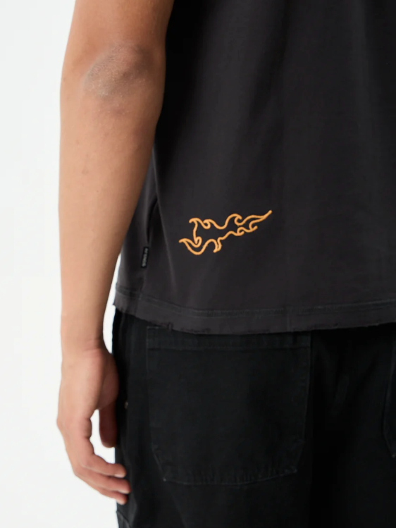 Afends - Leap Recycled Heavyweight Boxy Fit Tee - Velocity 21