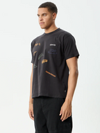 Afends - Leap Recycled Heavyweight Boxy Fit Tee - Velocity 21