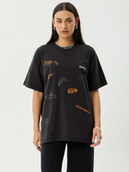 Afends - Leap Recycled Heavyweight Boxy Fit Tee - Velocity 21