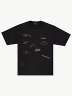 Afends - Leap Recycled Heavyweight Boxy Fit Tee - Velocity 21