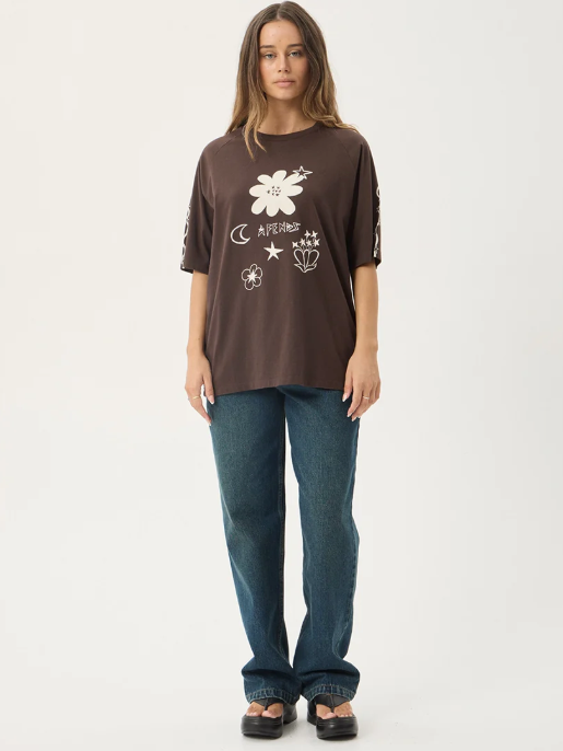 Afends - Terra Recycled Oversized Raglan Tee - Velocity 21