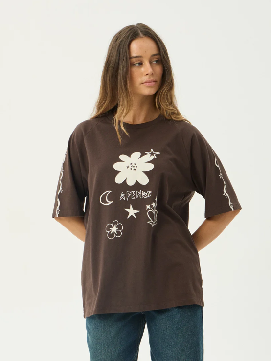 Terra Recycled Oversized Raglan Tee
