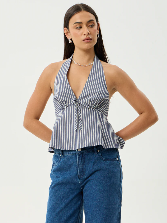 Afends - Delta Organic Halter Top - Velocity 21