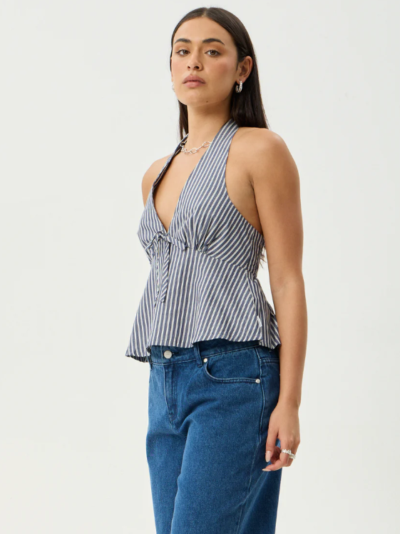 Afends - Delta Organic Halter Top - Velocity 21