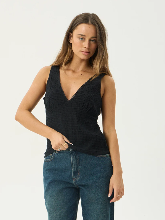 Robin Hemp Seersucker Top