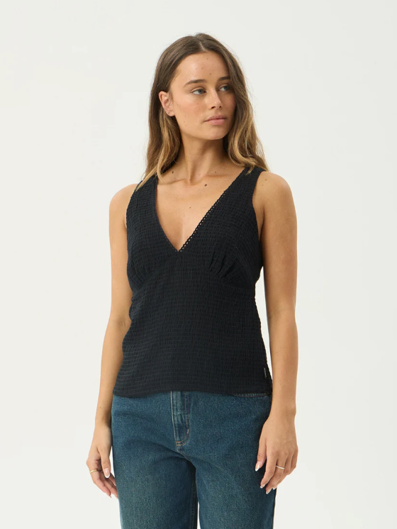 Robin Hemp Seersucker Top