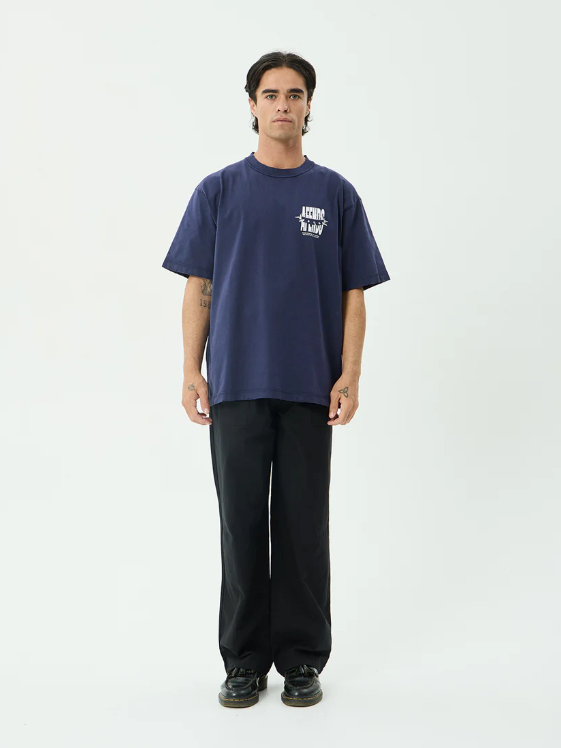 Afends - Bad Dog Recycled Heavyweight Boxy Tee - Velocity 21
