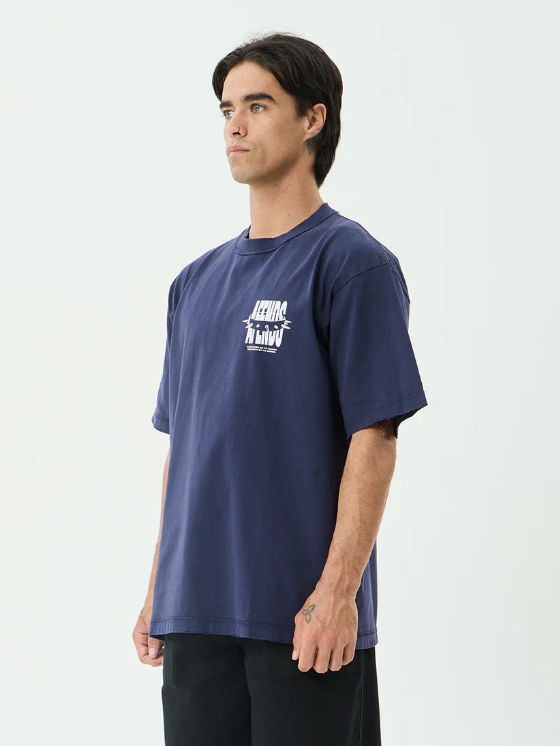 Afends - Bad Dog Recycled Heavyweight Boxy Tee - Velocity 21