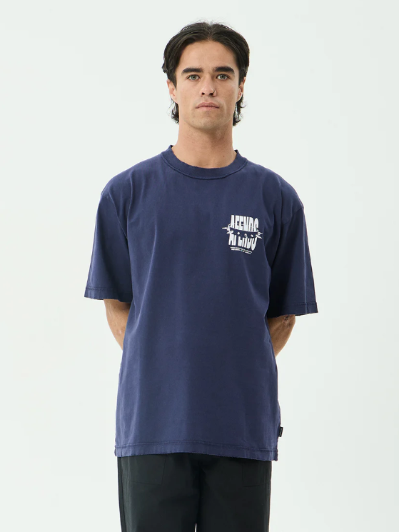 Afends - Bad Dog Recycled Heavyweight Boxy Tee - Velocity 21
