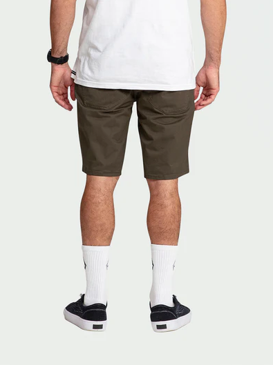 Volcom - Solver Lite 5 Pocket Short - Mushroom - Velocity 21