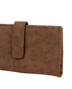 Bobbi Suede Flap Wallet