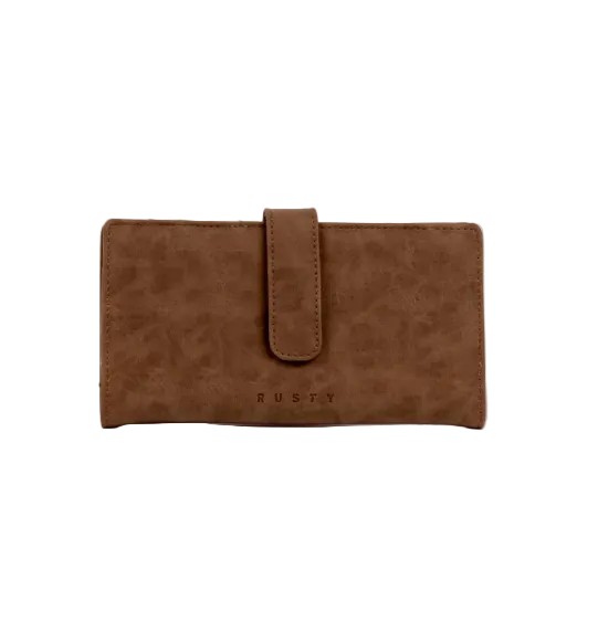 Bobbi Suede Flap Wallet
