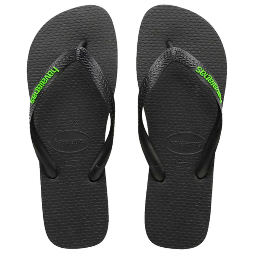 Rubber Logo - Black / Neon Green