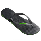 Rubber Logo - Black / Neon Green