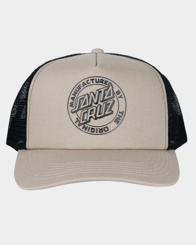 MFG Dot Trucker Cap - Natural