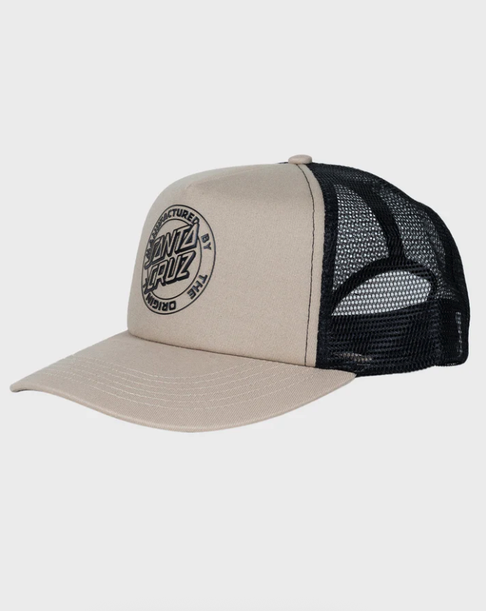 MFG Dot Trucker Cap - Natural