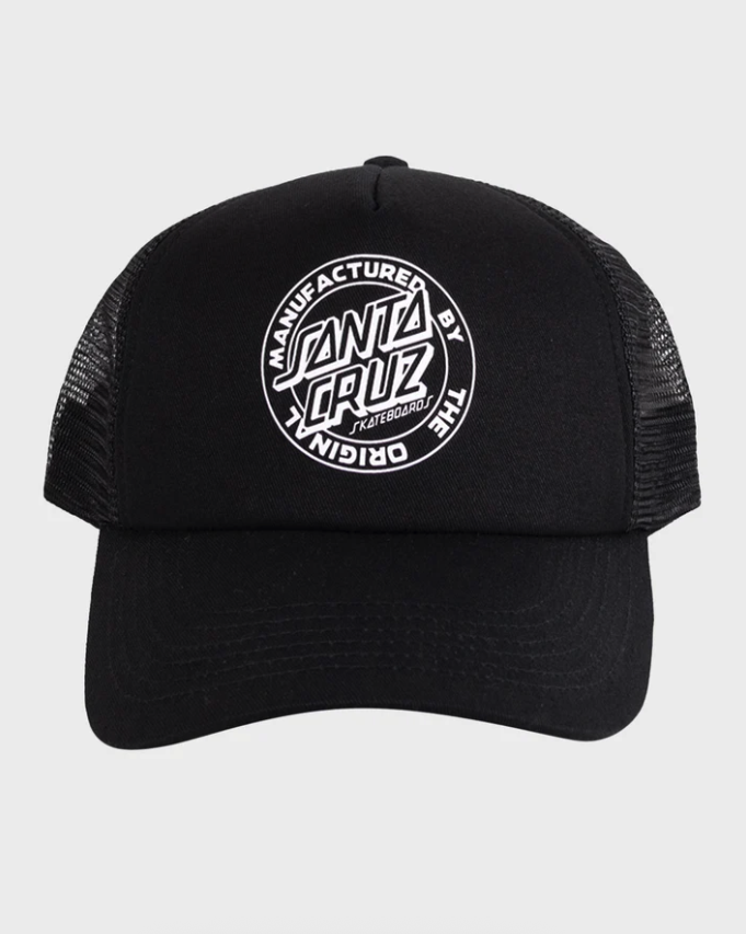 MFG Dot Trucker Cap - Black