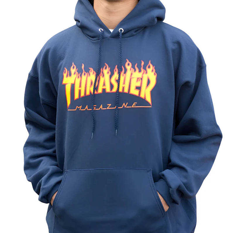 Thrasher Flame Logo Hood