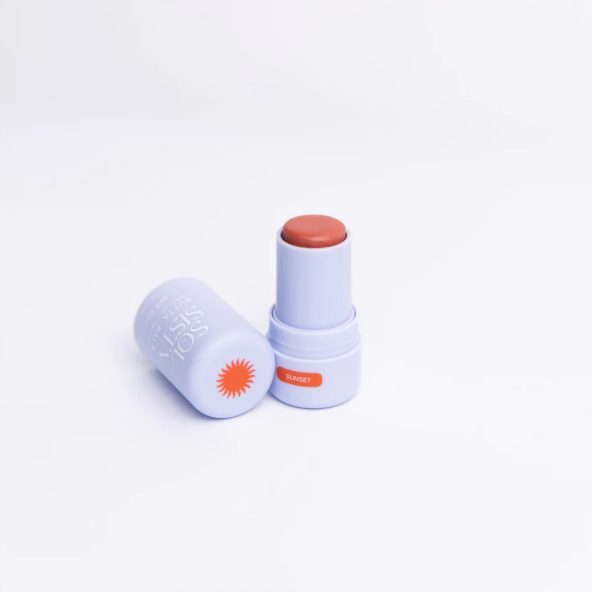 Sol Sista Collective - Butta Balm Mineral Lip & Cheek Balm SPF 50+ - Velocity 21 Sunset