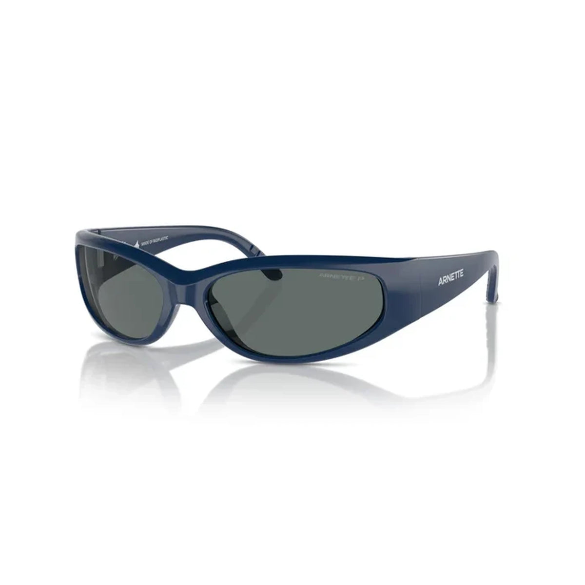 Arnette x Girl Skateboards Catish Sunglasses - Velocity 21 Bluette + Dark Grey Polarised