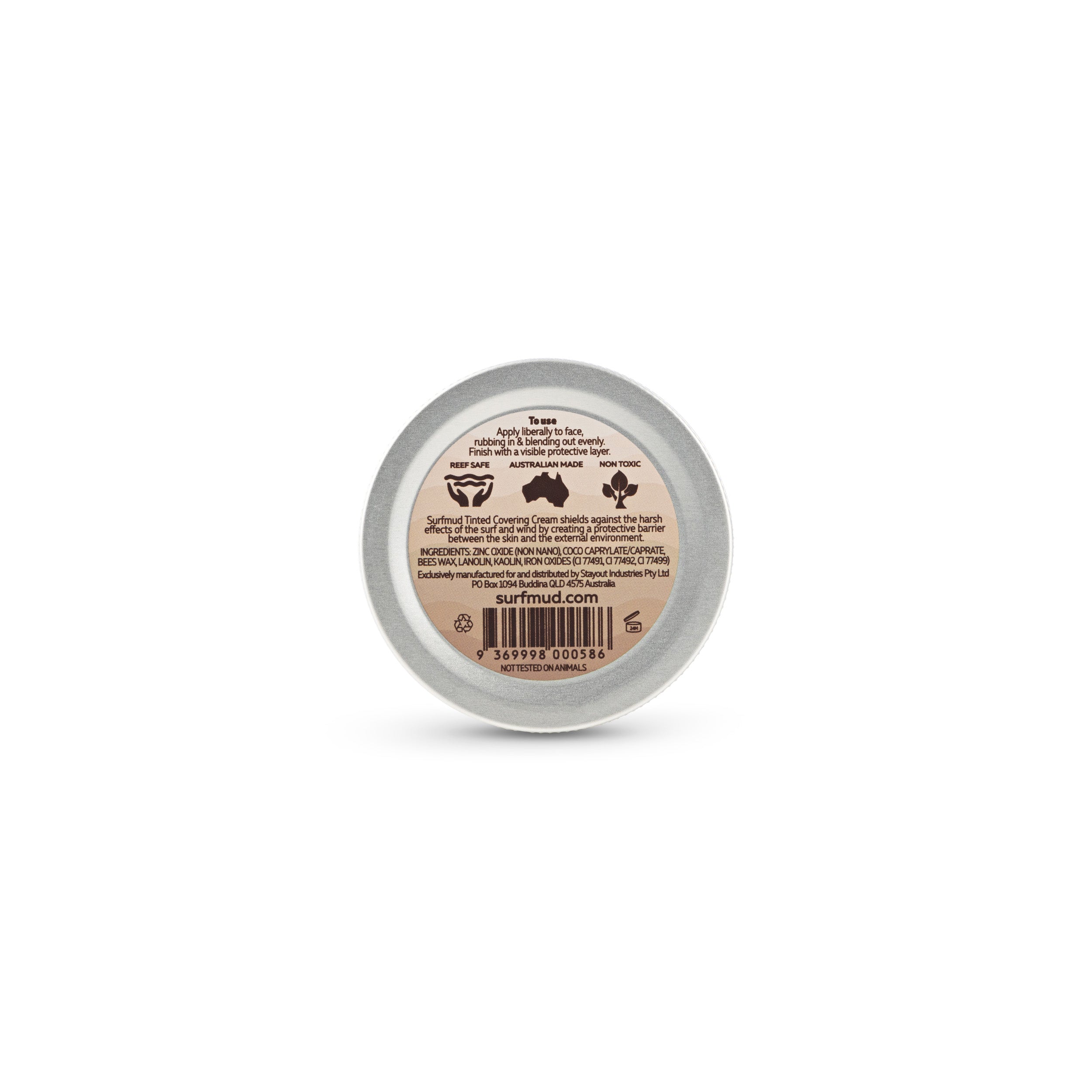 Surf Mud - Tinted Covering Cream - Velocity 21