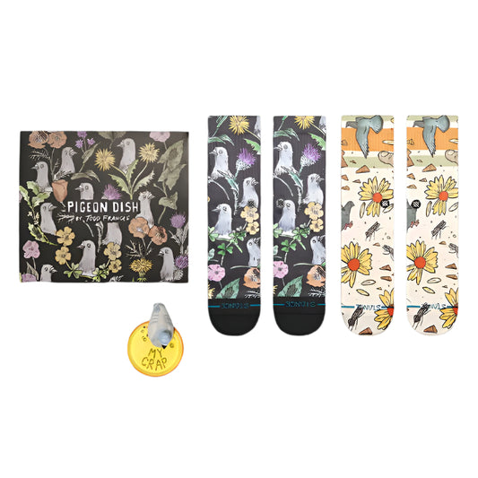 Stance - Todd Francis Untitled Crew Socks Box Set - Velocity 21