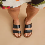 Vista Luxe Thea - Black/Tan