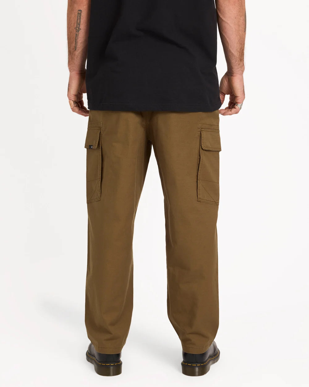 Billow Tapered Elastic Wasit Cargo