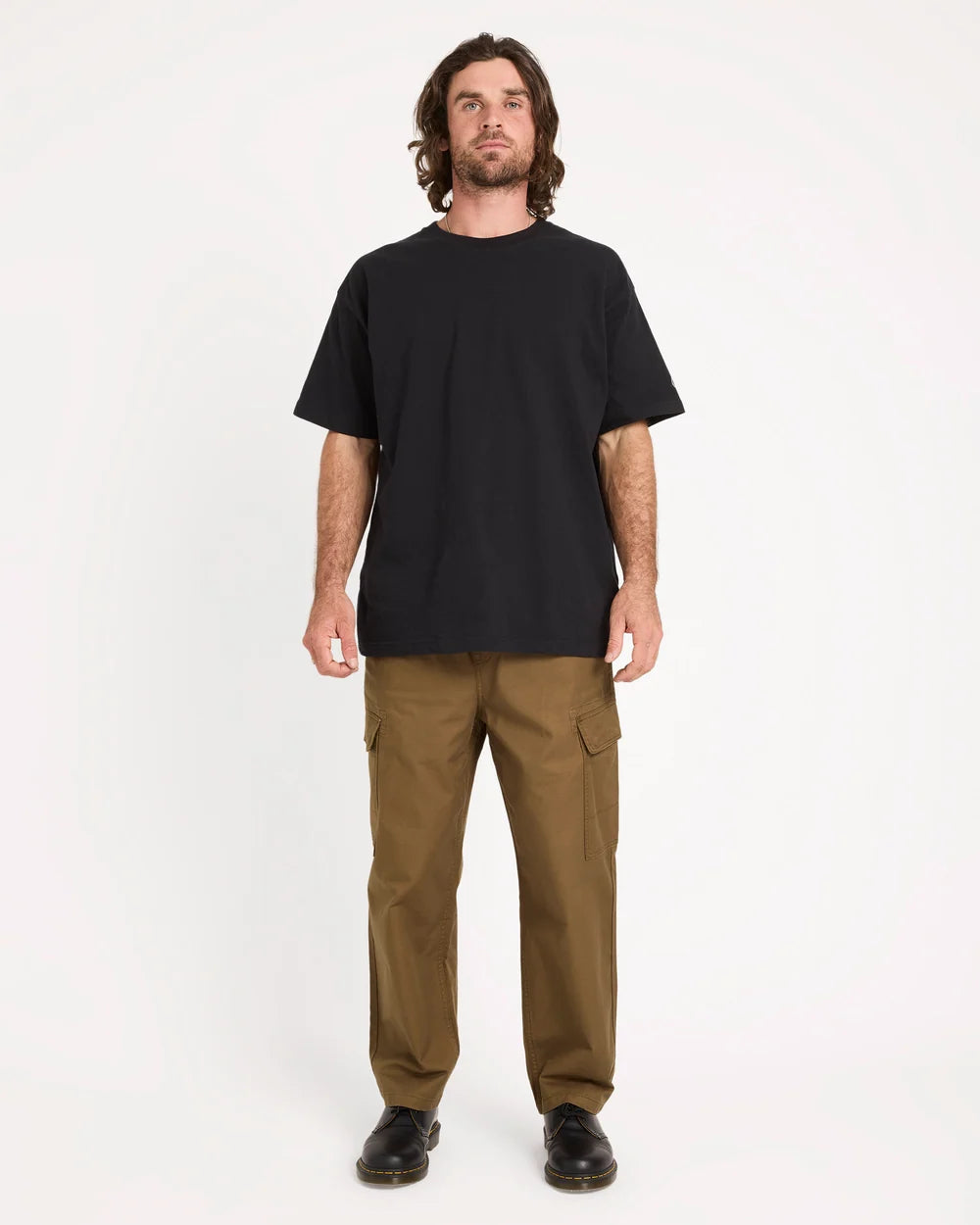Billow Tapered Elastic Wasit Cargo