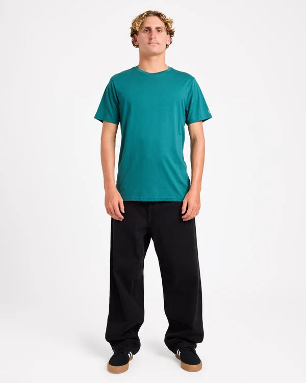 Volcom AUS Solid SS Tee - Velocity 21 Rifle Green