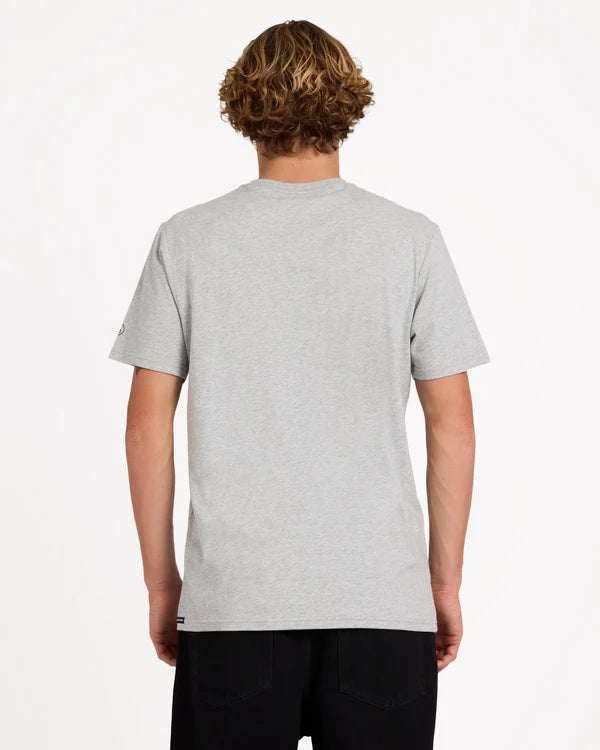 Volcom AUS Solid SS Tee - Velocity 21 Grey Marle