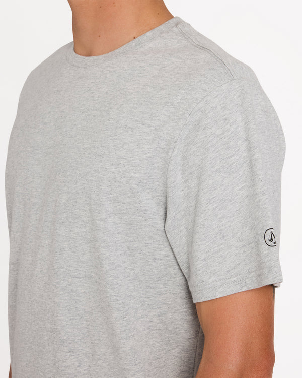 Volcom AUS Solid SS Tee - Velocity 21 Grey Marle