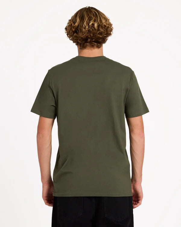 Volcom AUS Solid SS Tee - Velocity 21 Squadron Green
