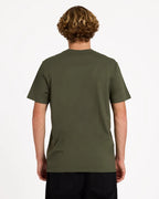 Volcom AUS Solid SS Tee - Velocity 21 Squadron Green
