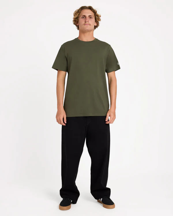 Volcom AUS Solid SS Tee - Velocity 21 Squadron Green