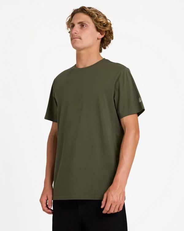 Volcom AUS Solid SS Tee - Velocity 21 Squadron Green