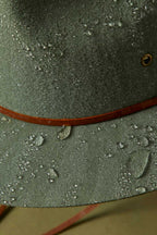 Wesley WTHR Guard Packable Fedora - Light Moss