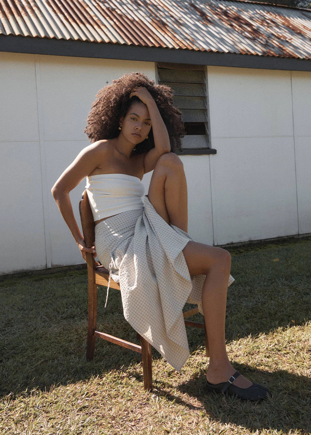 Nadia Organic Maxi Skirt